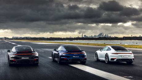 Porsche holds spectacular ‘Launch Control’ event at Sydney Airport
